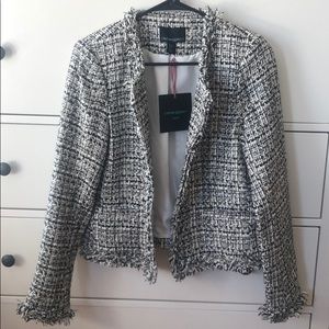 CYNTHIA ROWLEY tweed jacket